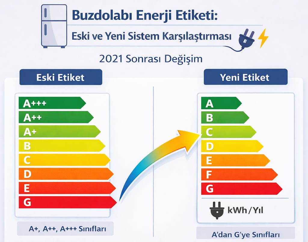 buzdolabı enerji etiketi